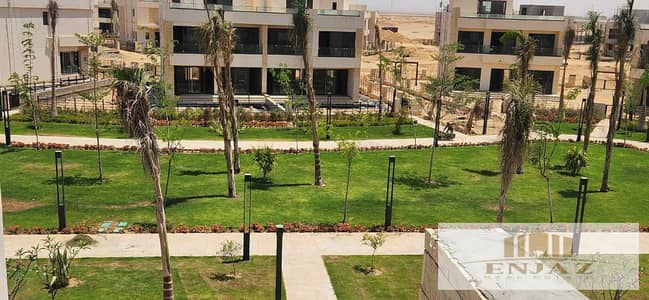 Villa for sale in Nour City overlooking a very distinctive garden view with installments over 11 years