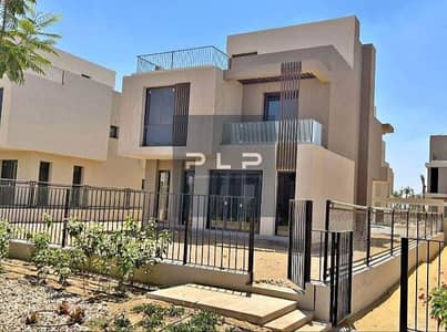 فيلا استاندالون ريسيل كورنر للبيع - Type D بكمبوند سوان ليك ريزيدنس حسن علام التجمع الاول علي طريق السويس وبالقرب من الرحاب ومدينتي وميراج سيتي