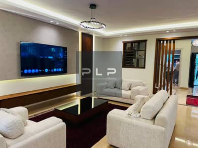 Lowest price on the market: Twin house ready for to move with ultra-super-lux finishing, located in the Bellagio Compound, New Cairo (Fifth