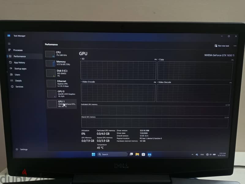 Dell Gaming G3 5