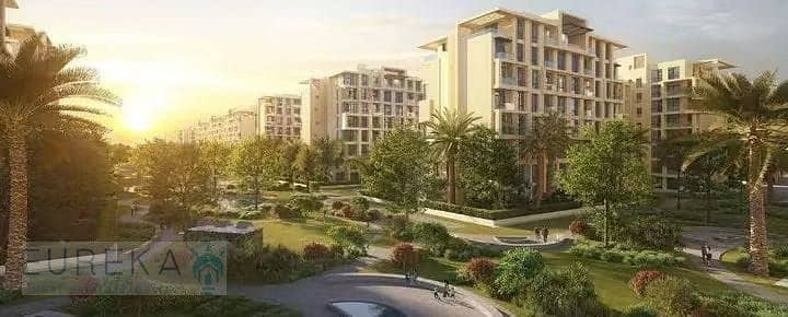 Fully finished apartment with marble directly on the golf course in the heart of Golden Square, Fifth Settlement, between Mivida and Lake View and Villette Sodic in City Gate compound