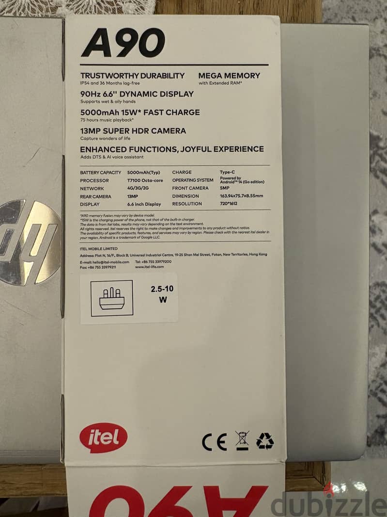 Itel A90 5
