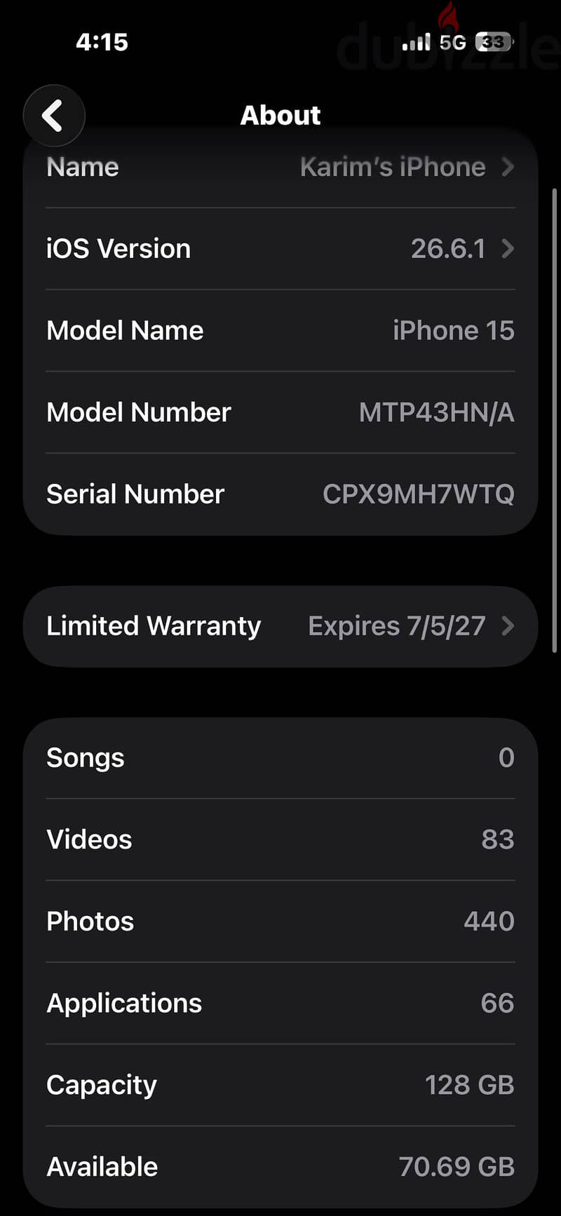 Apple - iPhone 15 9