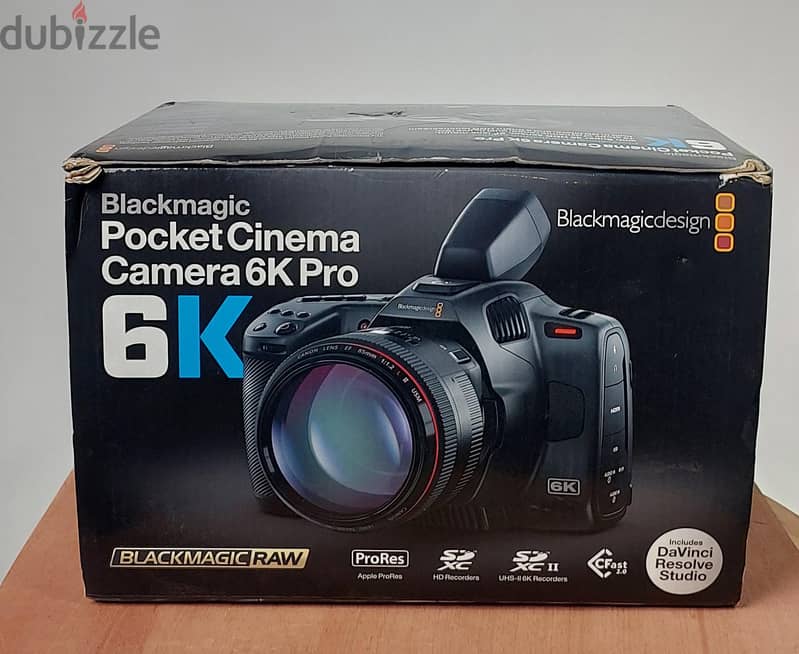 Blackmagic Pocket Cinema Camera 6K Pro 1
