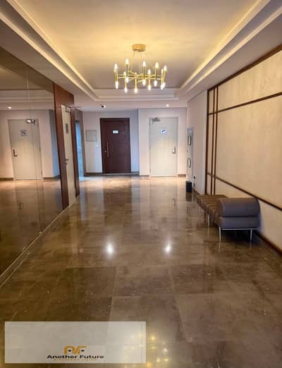 Apartment for sale in Zed West Towers, Sheikh Zayed; finished, including air conditioning and kitchen.