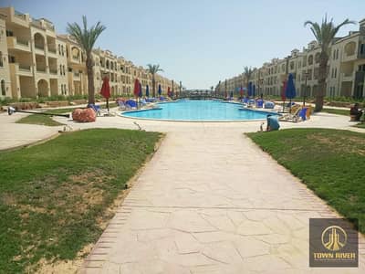 شاليه تكملة اقساط للبيع قرية بالم بيتش العين السخنه بسعر مميز لسرعة البيع
