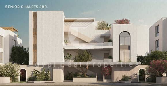 Exceptional 3-Bedroom Chalet for Sale at The Med | Direct Lagoon | Panoramic Sea View | Launch Price I Limited Units I Over 10Y i