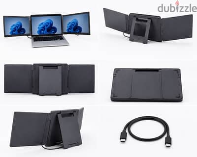  KYY X90D 15.6” Triple Monitor / Laptop Screen Extender