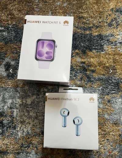 Huawei watch fit 5 sealed + Huawei freebuds se2