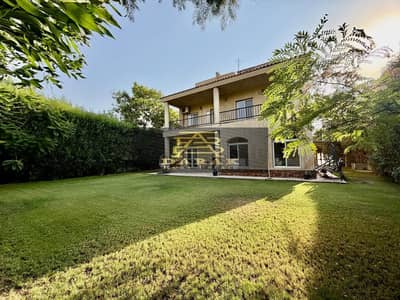 Luxury villa ready for residence for sale in Madinaty on the largest and widest garden corner overlooking the golf course W