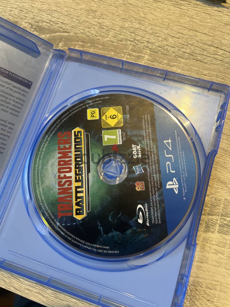 Transformers Battlegrounds (Brand New Playstation Physical Disk) 1