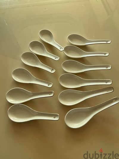 طقم معالق صغيره ١٢ قطعه