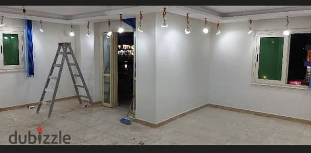 Office for rent on Abbas Al-Akkad Street with air conditioning, 200 square meters, in a distinguished second floor.