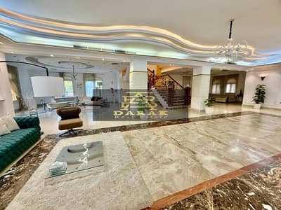 Villa for sale in Madinaty 7 rooms like a palace, largest model A, waterfront, luxury finishing with a swimming pool, waterfront, air-conditioned