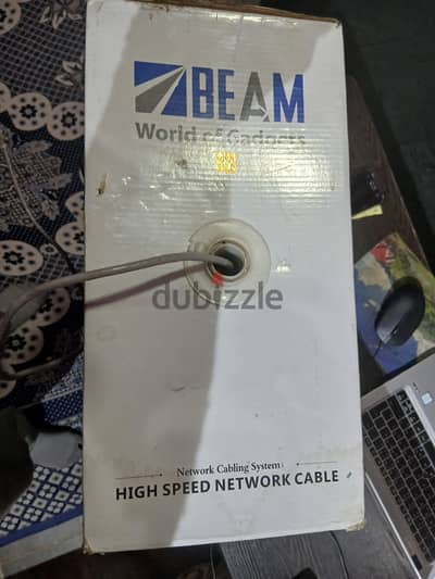 كبل نت كات ٦ Beam internet caple Cat 6 مستورد