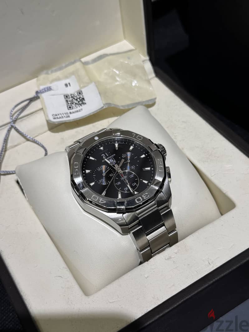 Tag Heuer Aquaracer with Master Dynamic Headset 2