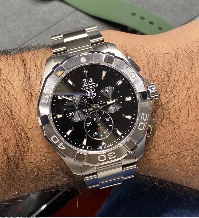 Tag Heuer Aquaracer with Master Dynamic Headset 6