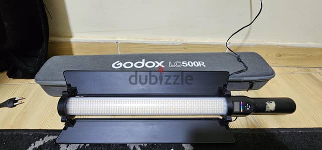 عصا إضاءة Godox LC500R LED RGB Light Stick مستعملة بحالة ممتازة