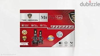 لمبات زينون LED موديل m8pro max وارد الخارج