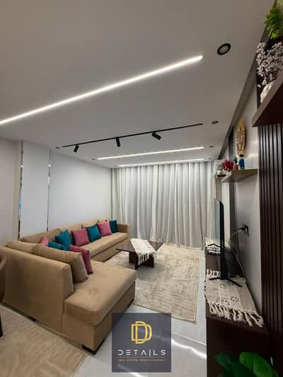 Fully furnished apartment for rent with high-end hotel-style furniture and finishing, fully air-conditioned, in a prime location in Phase 3 of Al Kham