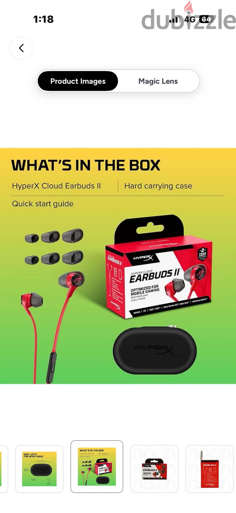 HyperX earbuds iii 2