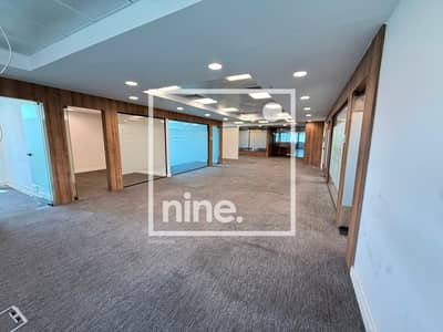 Furnished office for rent, 630 sqm, in the best location directly on South Teseen in Fifth Settlement, New Cairo.