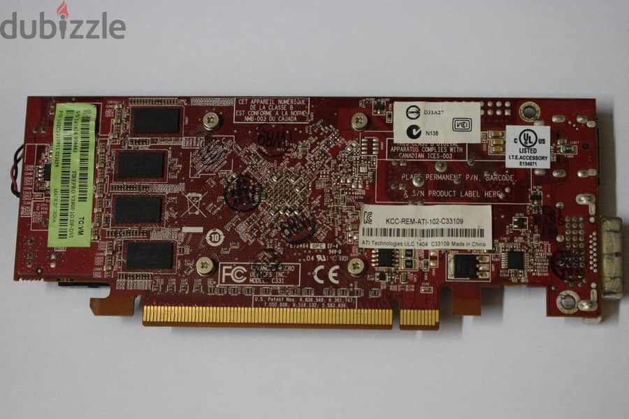 كارت شاشه 1 جيجا AMD FirePro V3900 1G DDR3 vram 5