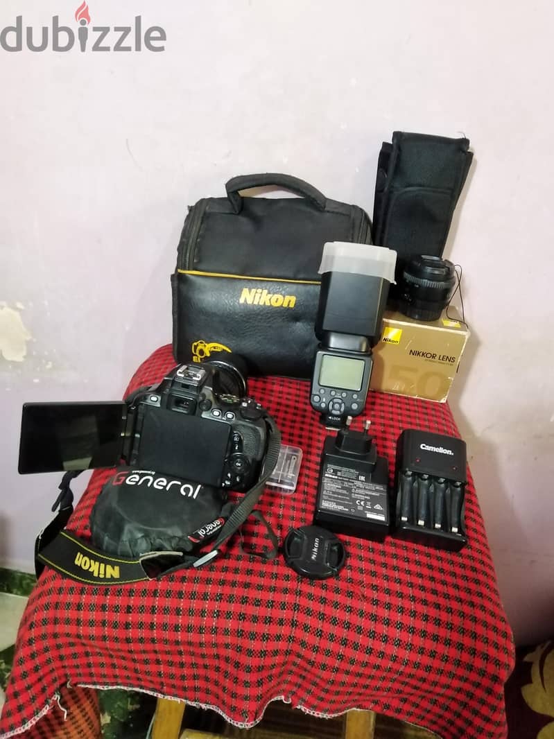 كاميرا نيكون D5500 4