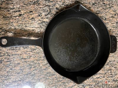 cast iron طاسة + شواية