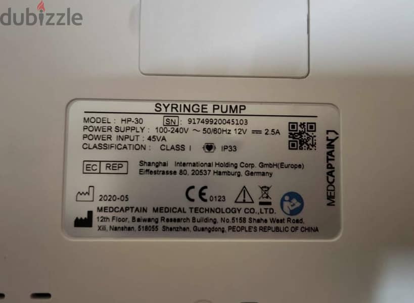 Infusion Pumb Medcaptain HP-30 1