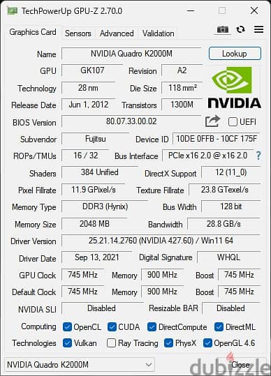 Fujitsu CELSIUS H720 Workstation 7