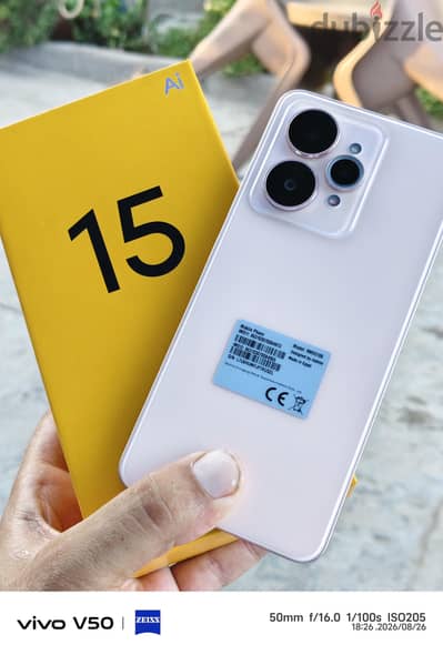 ريلمى 15 يتبرشم