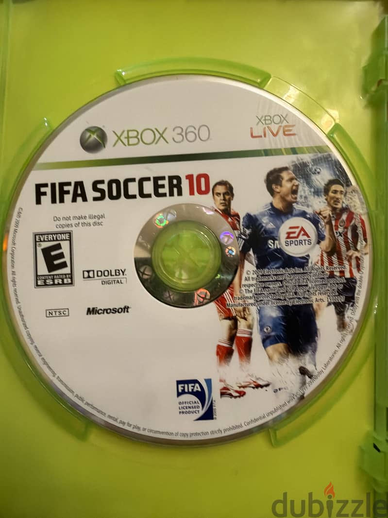 FIFA Soccer 10 for XBOX 360 1