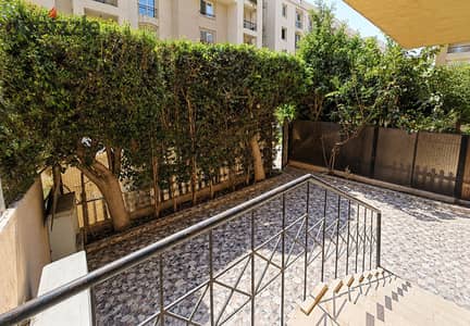 Al Rehab – For Rent: 136 sqm Ground Floor Apartment with Garden