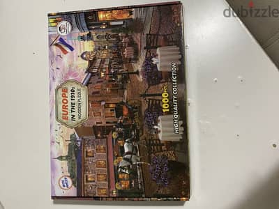 Europe In the 1910s Wooden 1000 Pcs Puzzle