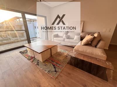 فرصة مميزة للإيجار في Lake View Residence | شقة مودرن مفروشة بالكامل بأول استخدام وتشطيب راقي تناسب العملاء الباحثين عن مستوى سكن فاخر