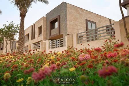 تشطيب Modern + خصـم 64% + فيـو Trible  فـيلا 239م  للبيع في طلالة هليوبوليس أمام سوديك ايست بجوار شيراتون  Talala Heliopolis In Front Sodic East