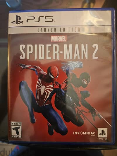 spiderman 2 ps5 like new سبايدرمان ٢
