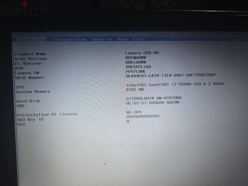 Lenovo G50-G80 7