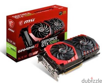 كارت الشاشة MSI GeForce GTX 1080 Ti Gaming X 11G