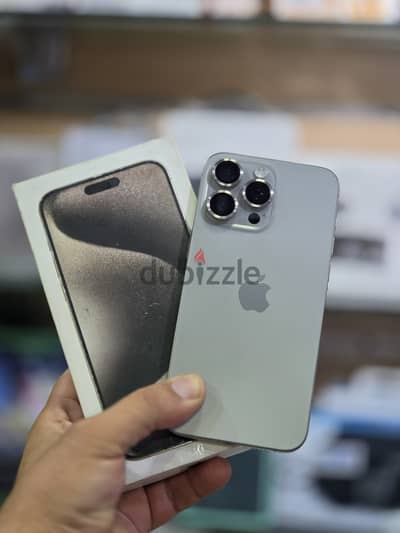 IPhone 15 Pro Max  256 giga battery 87 % خالص ضريبه