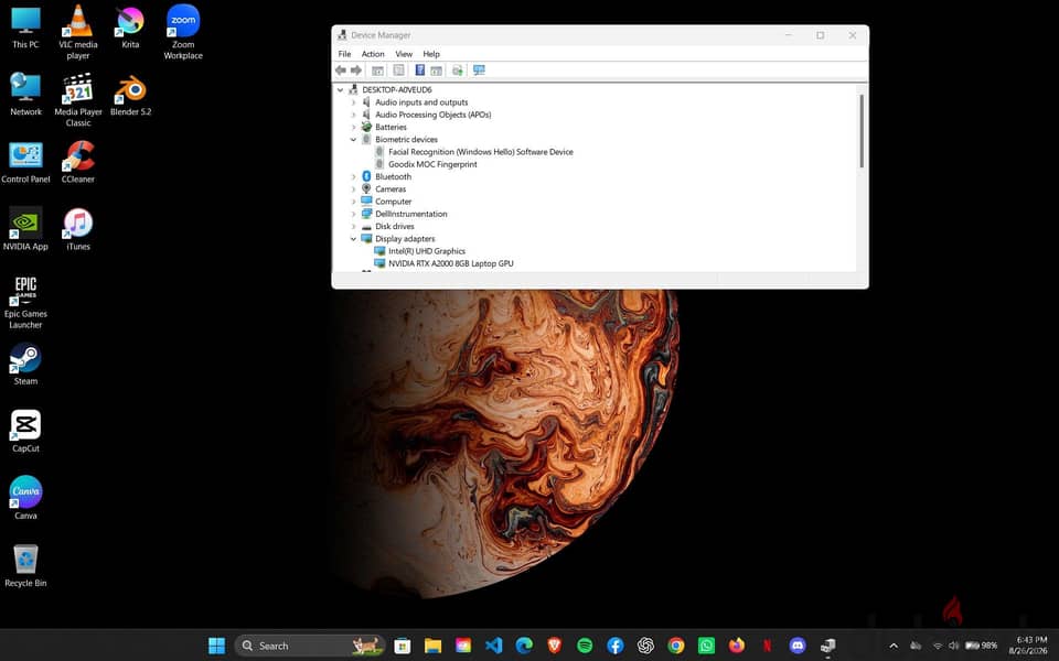 Dell Pecision 5570 RTX A2000 8GB 512/16 7