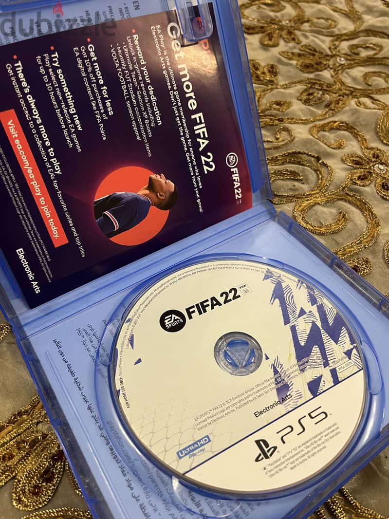 FIFA 22 Arabic&english ps5 2