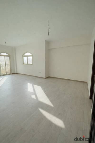 Apartment for rent, first occupancy on a garden in the south of the Academy, Fifth Settlement