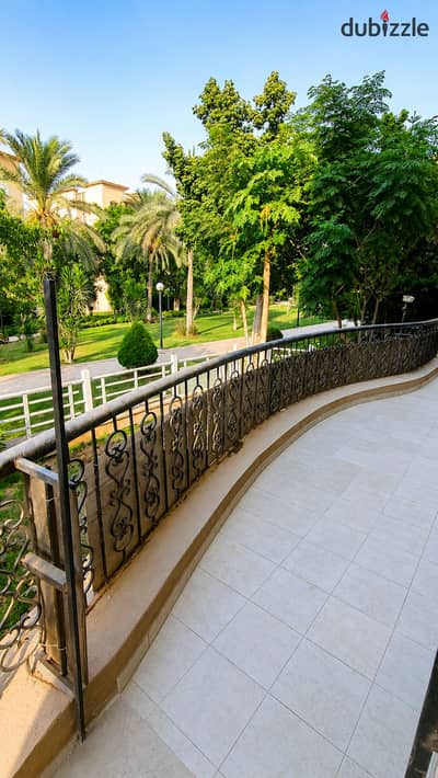 Al Rehab 2 – For Rent Ground-floor apartment with a private garden, 170 sqm