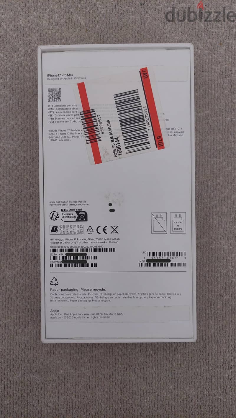 iPhone 17 Pro Max 256gb ( No Active ) 3