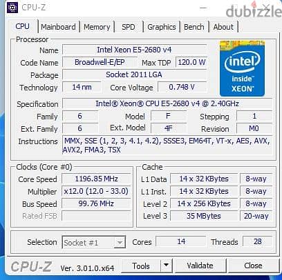 HP Z440 Workstation | Xeon 14 Core | 32GB RAM | تجميعة كاملة شاشة 27" 9