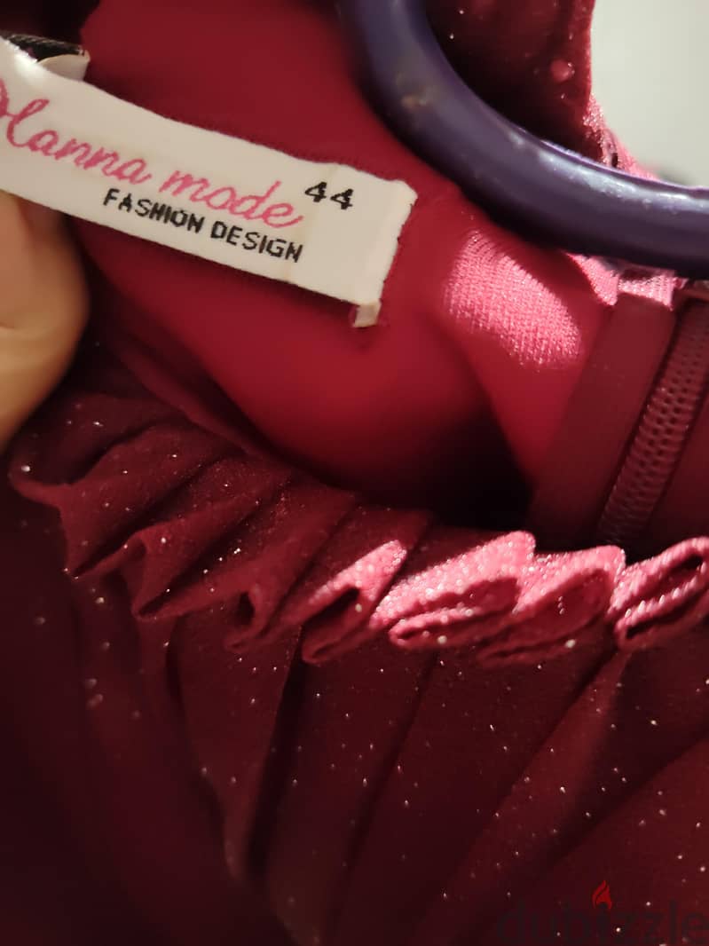  dress burgundy 3