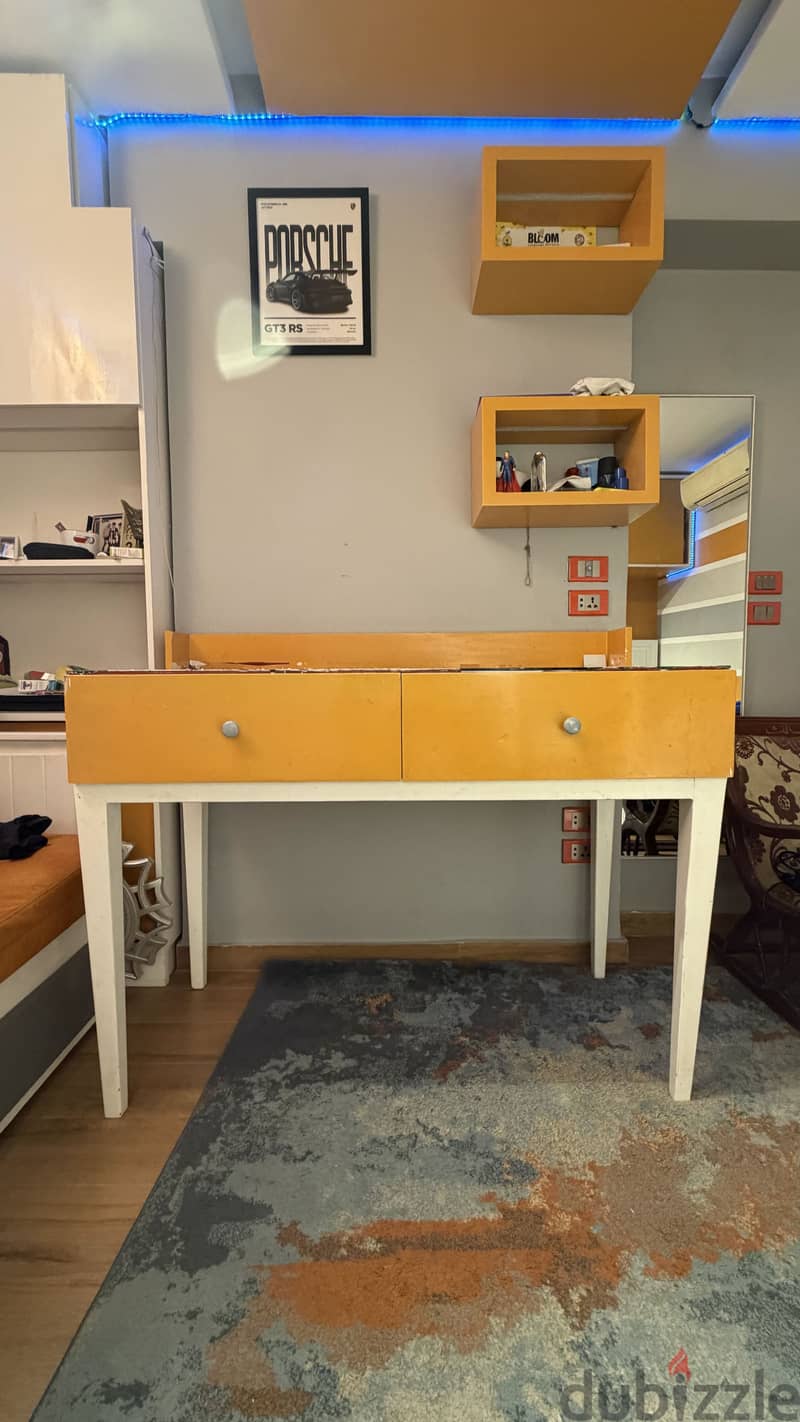 Orange desk 3