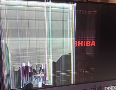 شاشة توشيبا 49 بوصة سمارت 4K بانل مكسور للبيع قطع غيار - السنطة